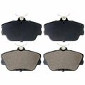 Rm Brakes Brake Pad Set, Ceramic R53-SGD598C